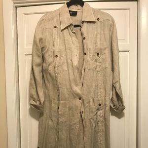 Guayabera dress